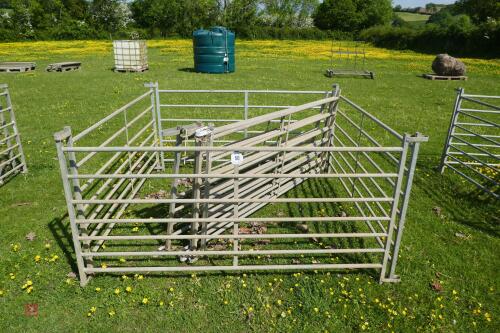 8 GALVANISED 6' SHEEP HURDLES