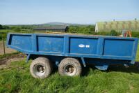 2010 WARWICK 10 TON TWIN AXLE DUMP TRAILER - 2