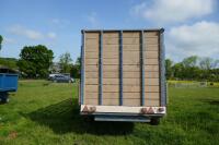 HOMEMADE 15' SINGLE AXLE LIVESTOCK TRAIL - 4