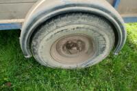 HOMEMADE 15' SINGLE AXLE LIVESTOCK TRAIL - 10