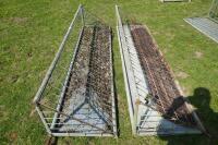 2 9' GALVANISED HOOK ON HAY FEEDERS - 4