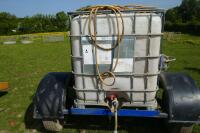 HOMEMADE SINGLE AXLE MOBILE WATER BOWSER - 8