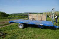 2010 WARKICK 18' SINGLE AXLE BALE TRAILER - 2