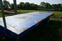2010 WARKICK 18' SINGLE AXLE BALE TRAILER - 10