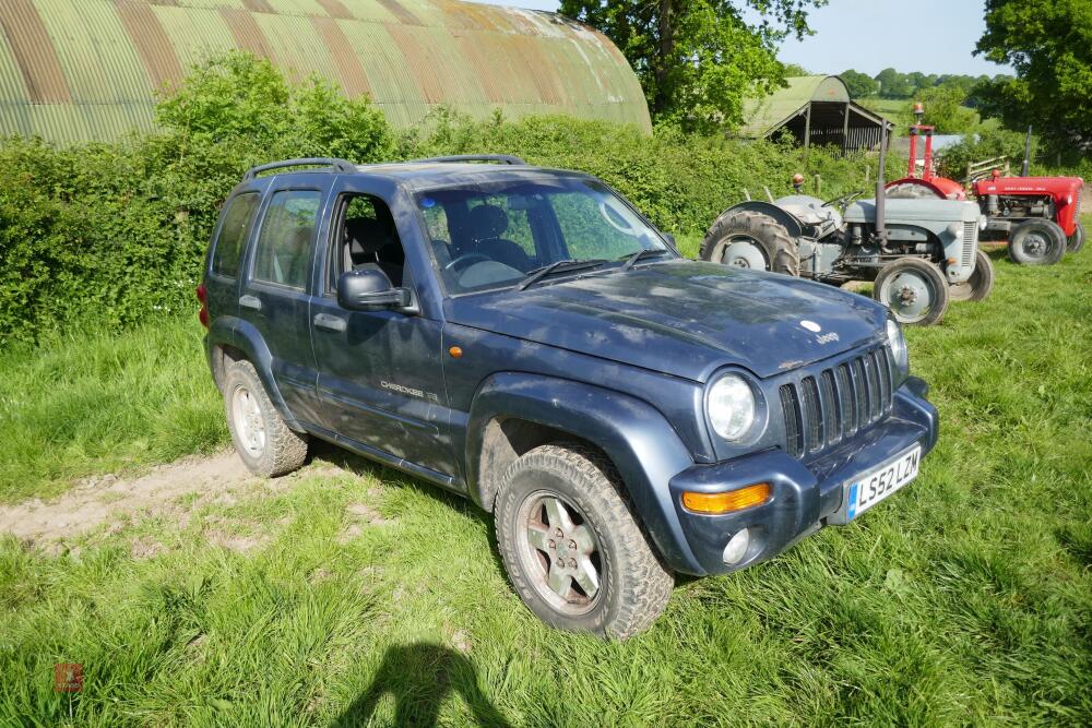 2002 JEEP CHEROKEE 3.7L 4X4 JEEP S/R