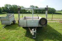 FLATBED TWIN AXLE TRAILER - 2