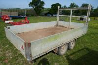 FLATBED TWIN AXLE TRAILER - 5