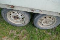 FLATBED TWIN AXLE TRAILER - 8