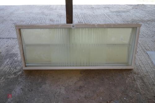 3 SIDED 6' TALL SHOWER CABINET