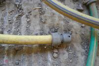 2 LENGTHS OF RUBBER HOSE - 2