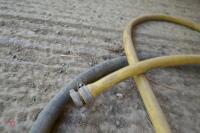 2 LENGTHS OF RUBBER HOSE - 6