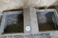 DOUBLE SIDED PLASTIC WATER TROUGH - 4
