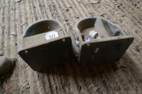 2 JFC PLASTIC DRINKING BOWLS - 2