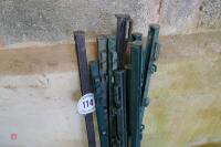 10 PLASTIC ELECTRIC SENCE STAKES - 2