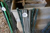 10 PLASTIC ELECTRIC SENCE STAKES - 2