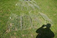 4 MESH WALL HAY FEEDERS - 2