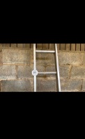 SINGLE ALUMINUM 11' LADDER - 3