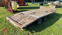 14' BEAVER TAIL FLAT BED TRAILER - 6