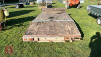 14' BEAVER TAIL FLAT BED TRAILER - 7