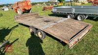 14' BEAVER TAIL FLAT BED TRAILER - 8