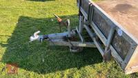14' BEAVER TAIL FLAT BED TRAILER - 10