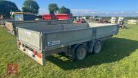 IFOR WILLIAMS 12' X 5'8 FLATBED TRAILER" - 6
