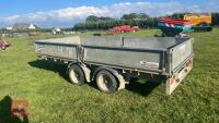 IFOR WILLIAMS 12' X 5'8 FLATBED TRAILER" - 9