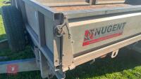 NUGENT 14' X 6' 6 TWIN AXLE TRAILER" - 2