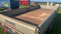 NUGENT 14' X 6' 6 TWIN AXLE TRAILER" - 7