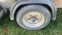 NUGENT 14' X 6' 6 TWIN AXLE TRAILER" - 9
