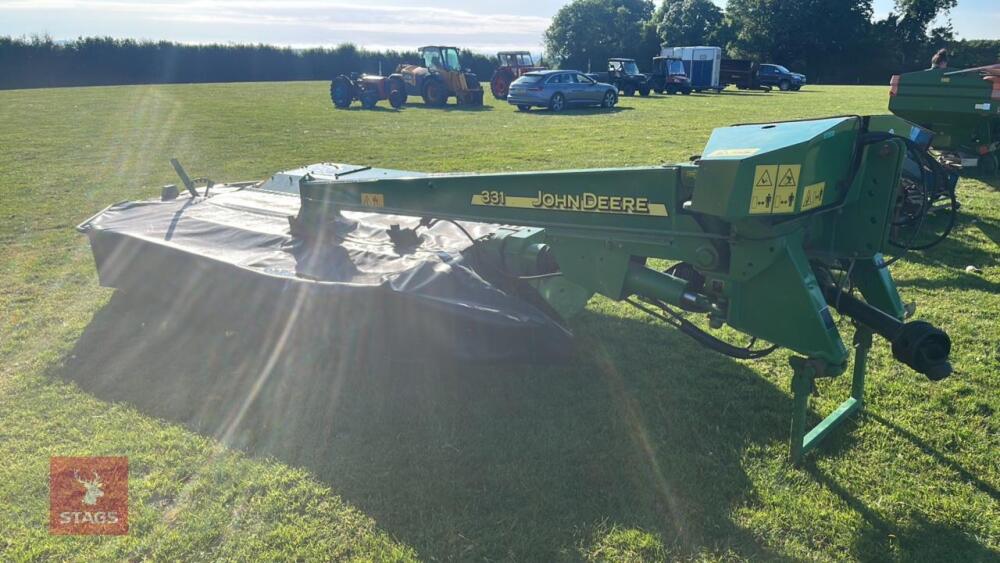 2013 JOHN DEERE 331 MOWER CONDITIONER