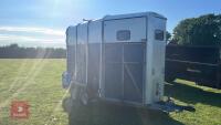IFOR WILLIAMS HB510 R HORSE BOX TRAILER