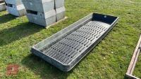 PAXTON 10' PLASTIC CATTLE FOOTBATH - 3