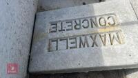 2 MAXWELL CONCRETE WATER TROUGHS - 4