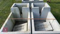 2 MAXWELL CONCRETE WATER TROUGHS - 3
