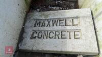 2 MAXWELL CONCRETE WATER TROUGHS - 5