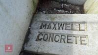 2 MAXWELL CONCRETE WATER TROUGHS - 5