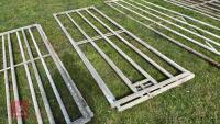 2 X 11' 4 HEAVY DUTY YARD GATES"