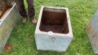 26 X 20" X 20" GALVANISED WATER TANK" - 3