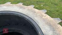 2 MICHELIN 18.4/R34 TRACTOR TYRES - 3