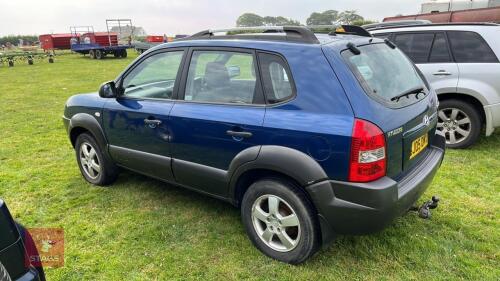 2005 HYUNDAI TUCSON 2.0L