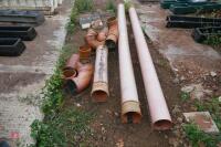 VARIOUS LENGTHS + FITTINGS OF SOIL PIPE - 5