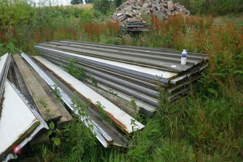 LARGE QTY INSULATED ROOFING SHEETS