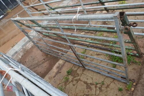 7' 8'' GALVANISED FIELD GATE