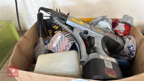 NAIL GUN, HAND DRILLS ETC