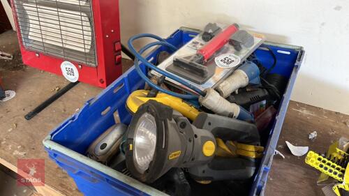 BOX OF MIXED TOOLS