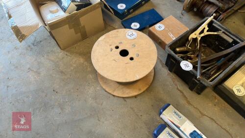PART REEL OF HEAVY DUTY ELECTRIC CABLE