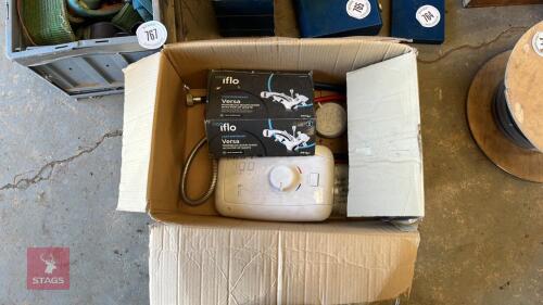 SHOWER UNIT AND MIXER TAP
