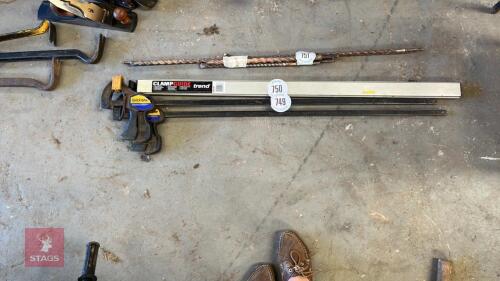 2 X LARGE QUICK-GRIP CLAMP
