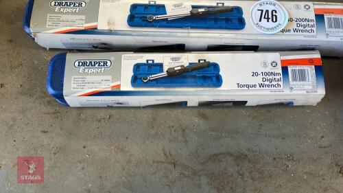 DRAPER DIGITAL TORQUE WRENCH